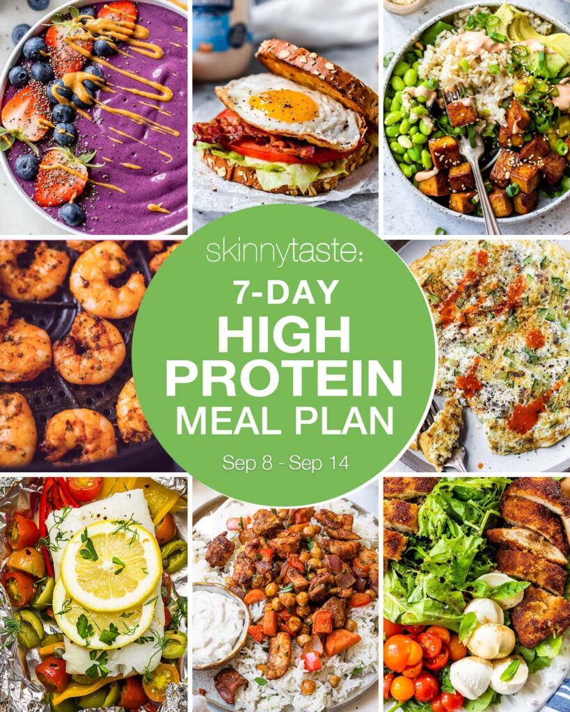 7 Day High Protein Diet Meal Plan