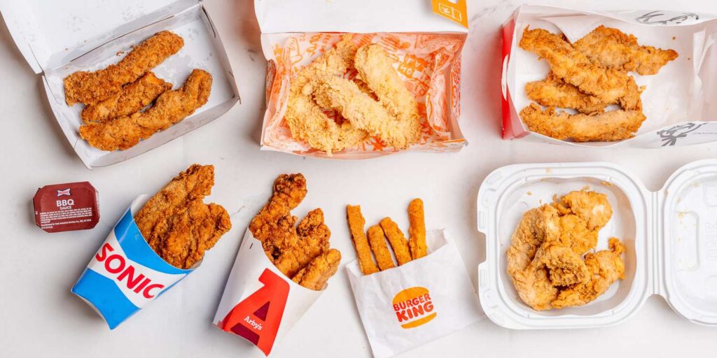 I Tried Chicken Tenders From 7 Popular Fast Food Chains—These Are the Ones I’m Ordering Again and Again