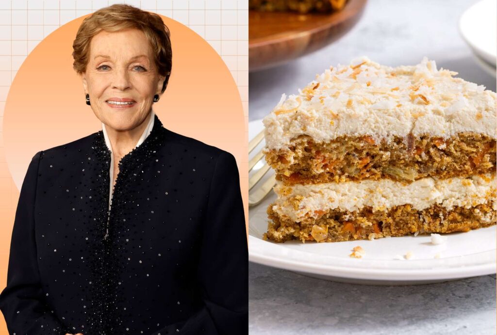 Julie Andrews’ Vintage Carrot Cake Is Surprisingly Packed with Protein Julie Andrews’ Vintage Carrot Cake Is Surprisingly Packed with Protein