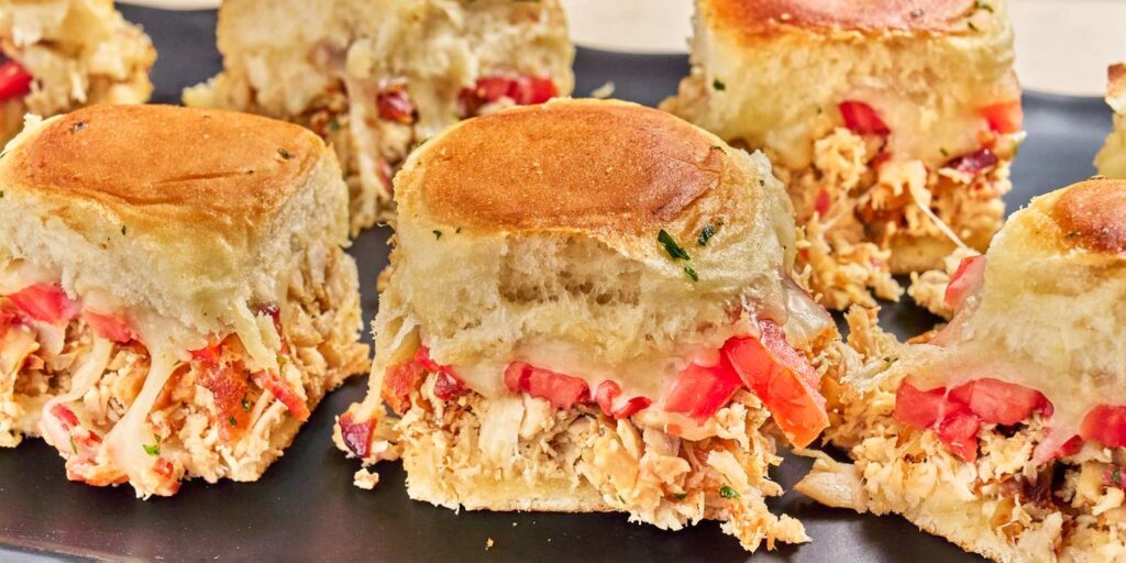 Leftover Rotisserie Chicken Sliders Recipe