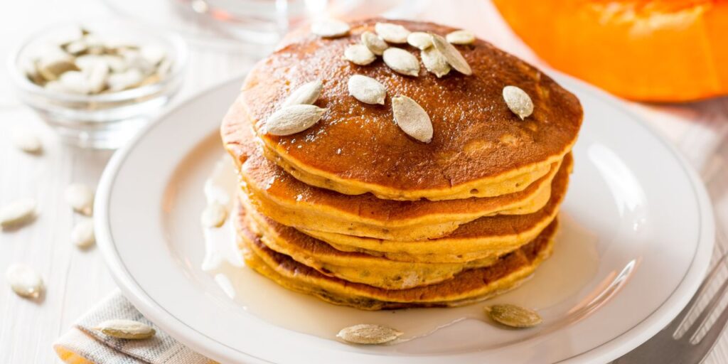 These High-Protein Pumpkin Pancakes Are the Perfect Fall Breakfast These High-Protein Pumpkin Pancakes Are the Perfect Fall Breakfast
