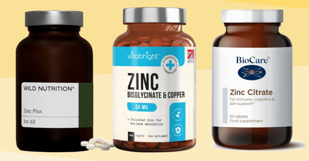 Best zinc supplements 2025 – immune health, wound healing, and more
