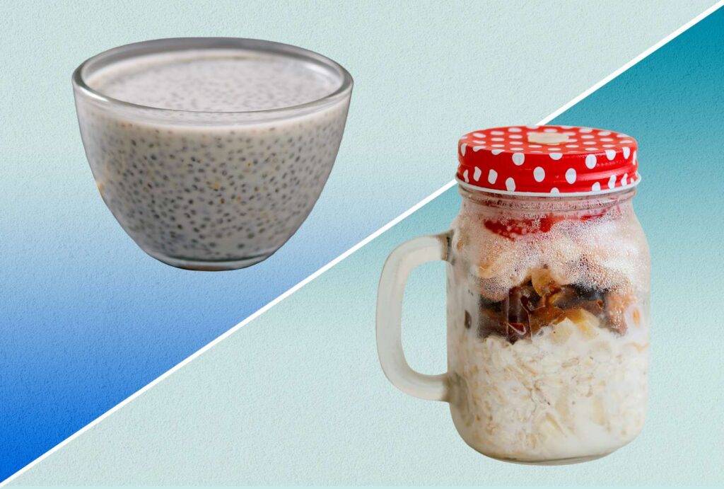 Chia Seed Pudding vs. Overnight Oats: Which is Healthier? Chia Seed Pudding vs. Overnight Oats: Which is Healthier?