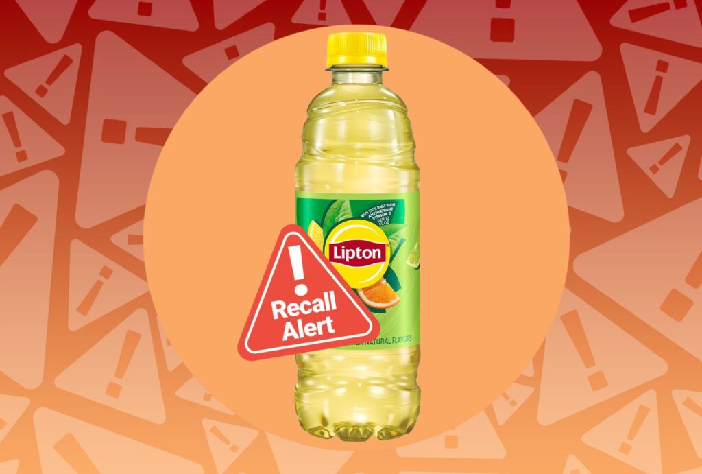 Lipton Recalls Over 34,000 Bottles of Iced Tea—Here’s What to Know