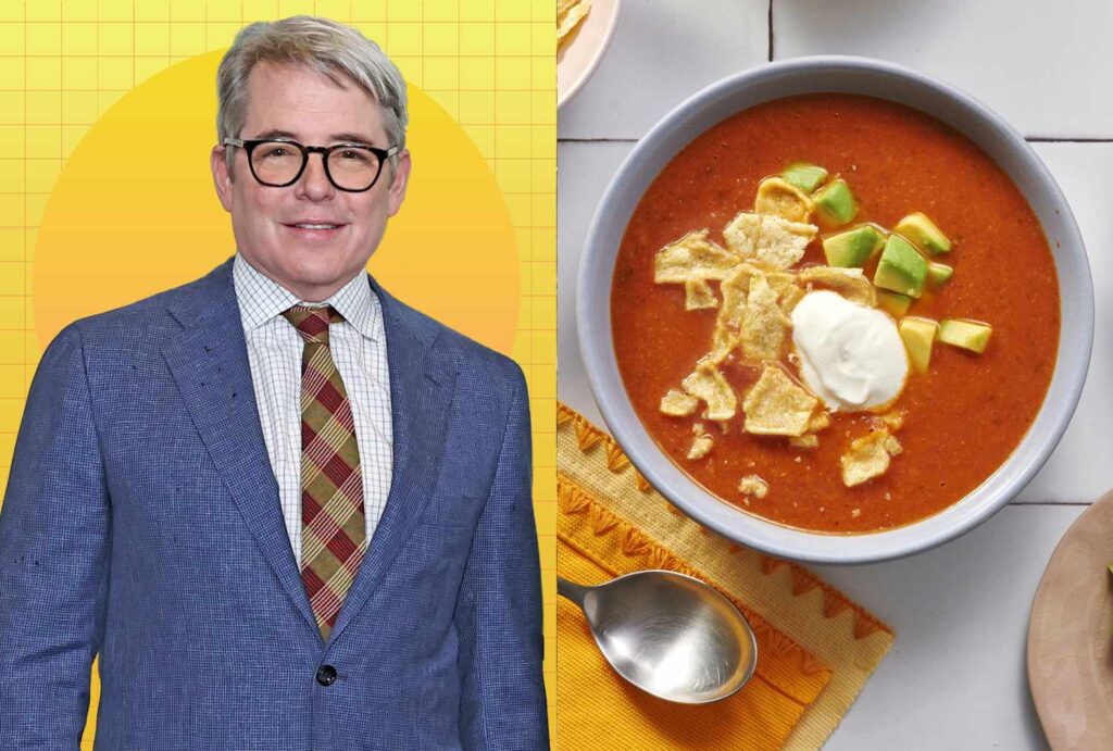 Matthew Broderick’s Cozy Tortilla Soup Recipe Is Golden Matthew Broderick’s Cozy Tortilla Soup Recipe Is Golden