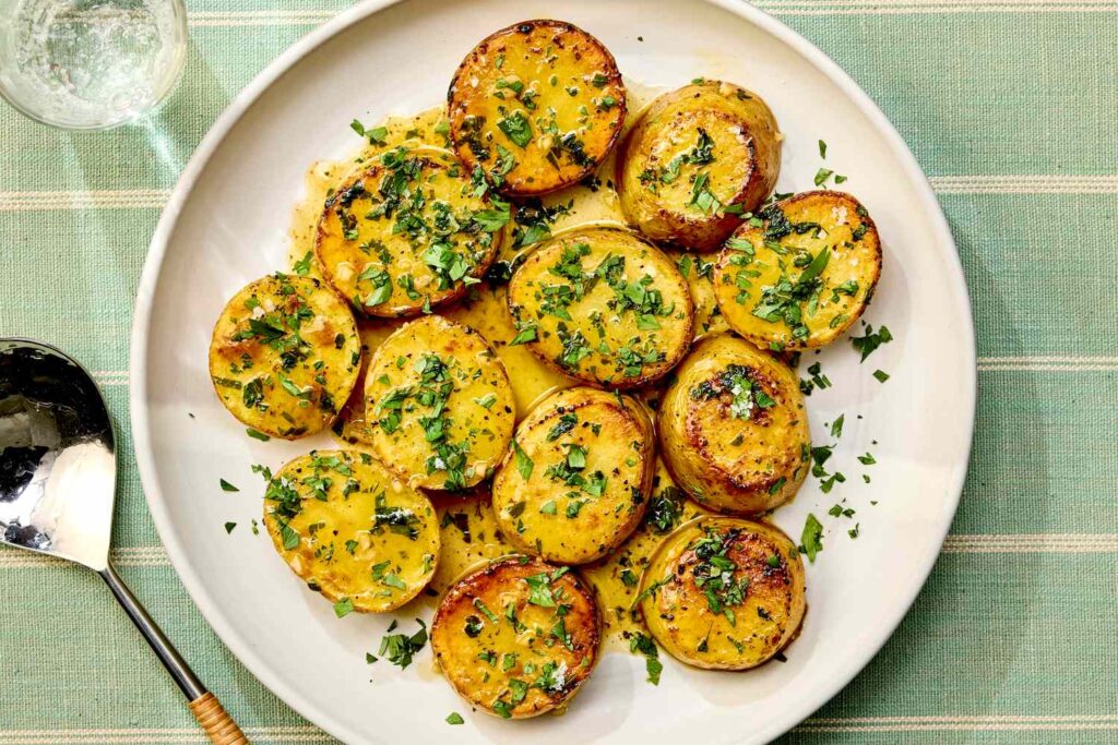 Parsley-Butter Melting Potatoes