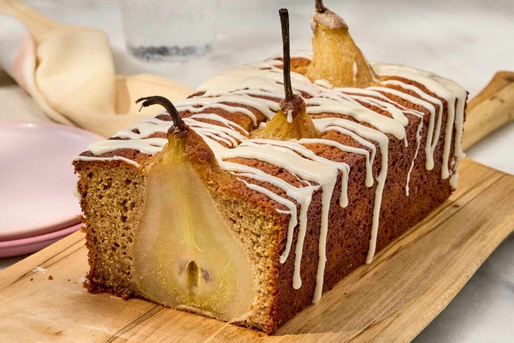 Poached Pear Cake Poached Pear Cake
