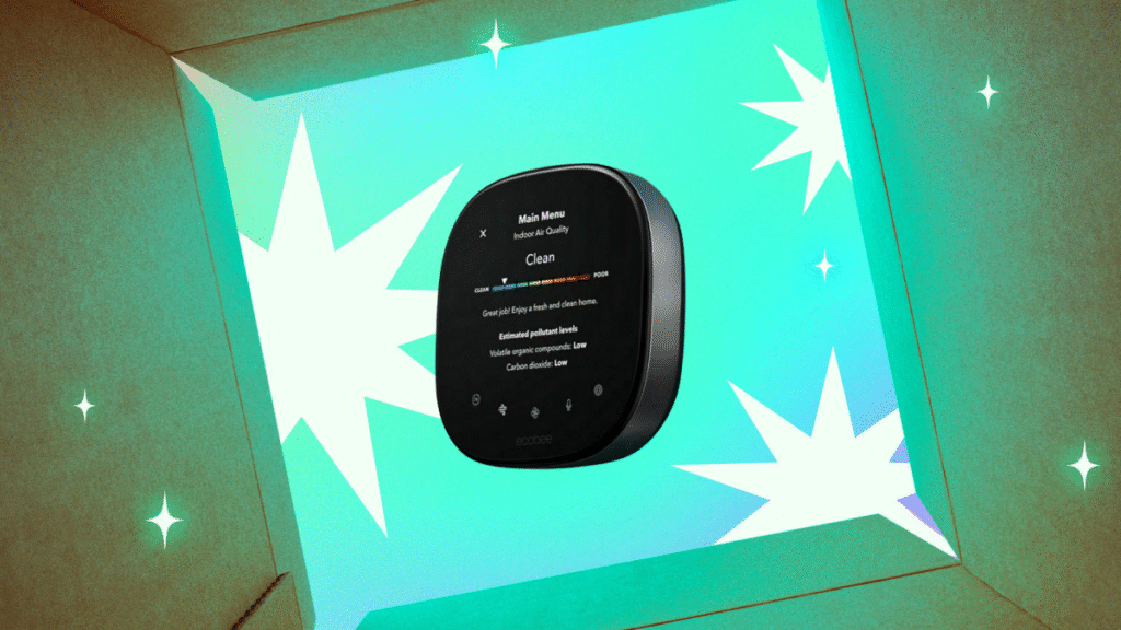 This Ecobee Smart Thermostat Is  Off Right Now
