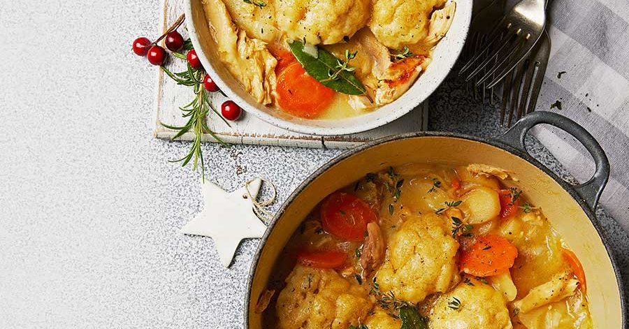 Waste-nothing chicken & dumpling stew recipe Waste-nothing chicken & dumpling stew recipe