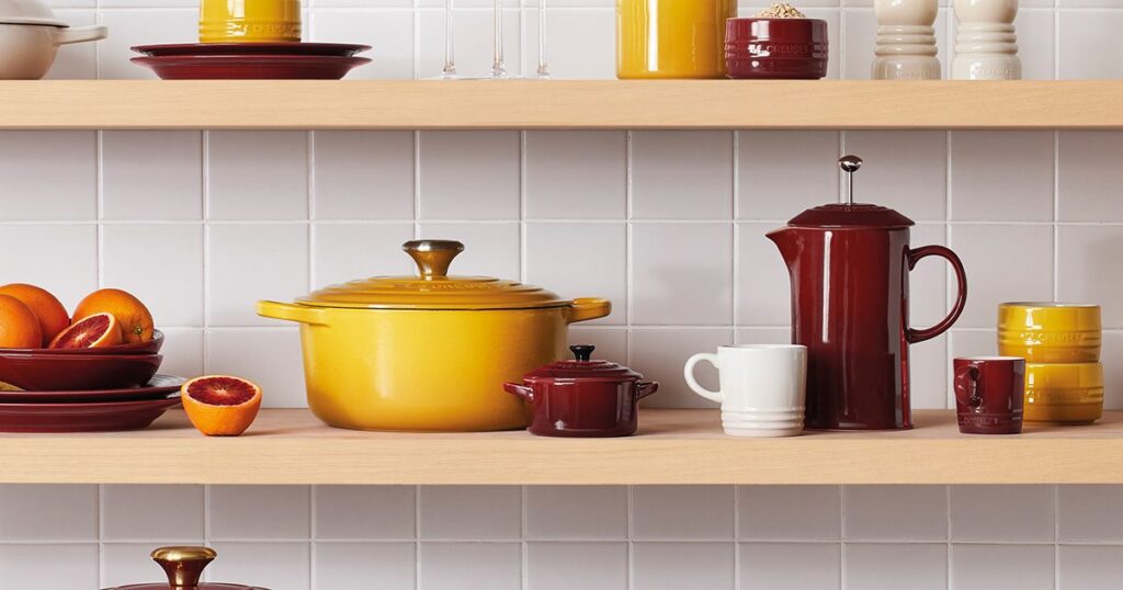Why are kitchens getting more colourful?