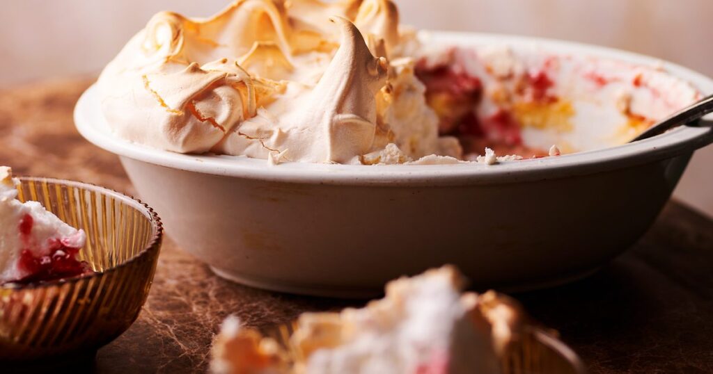 Angela’s queen of puddings | Good Food Angela’s queen of puddings | Good Food