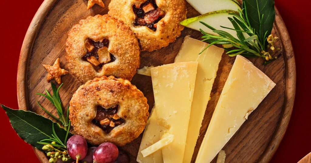Cheeseboard mince pies recipe | Good Food