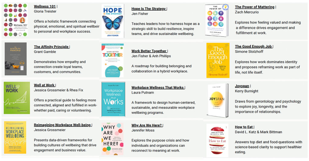 Exploring the Many Dimensions of Workplace Wellbeing: A Recommended Reading List