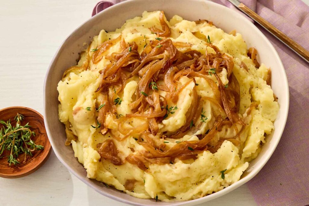French Onion Mashed Potatoes