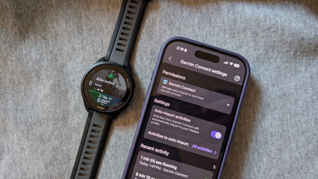 Garmin Workouts Can Now Sync to Peloton