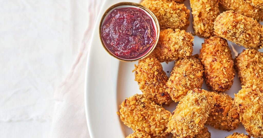 Pancetta, cheddar & cranberry croquettes recipe