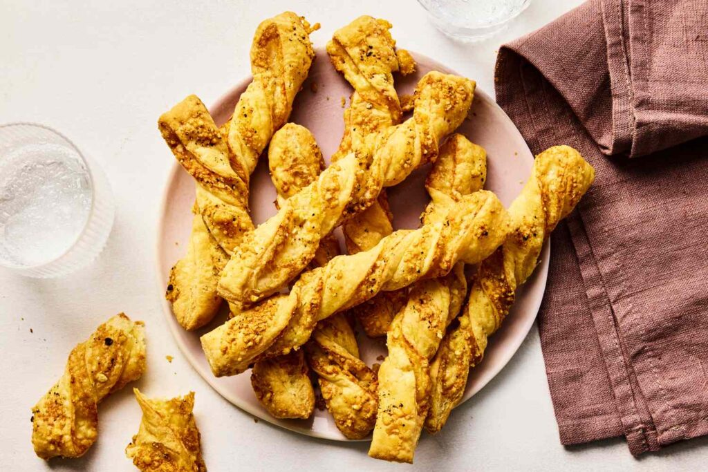 Puff Pastry Cheese Straws