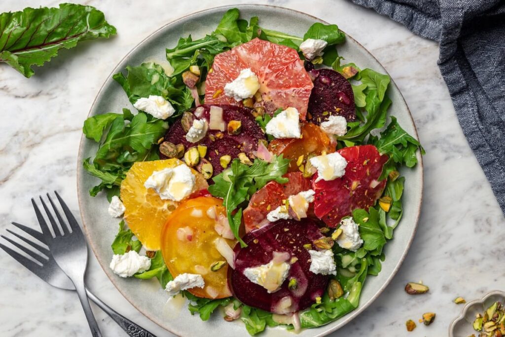 Roasted Beet and Citrus Salad With Goat Cheese Roasted Beet and Citrus Salad With Goat Cheese