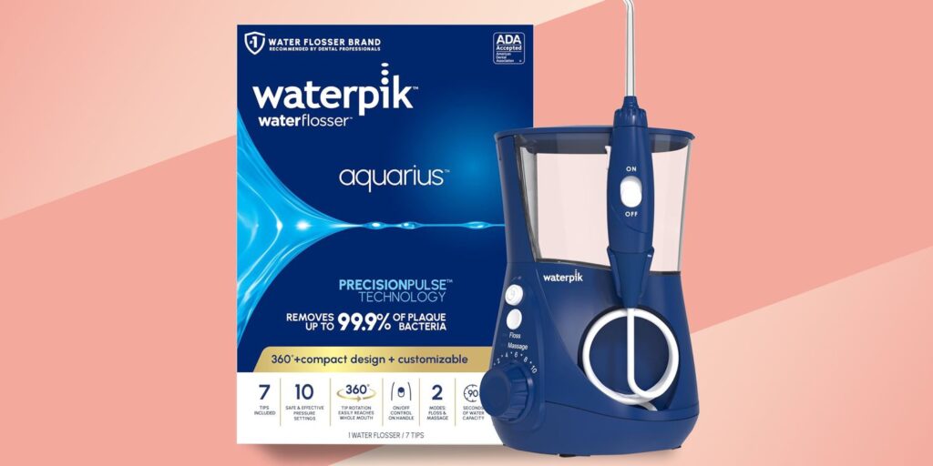Waterpik’s Water Flosser Improves Teeth and Gums