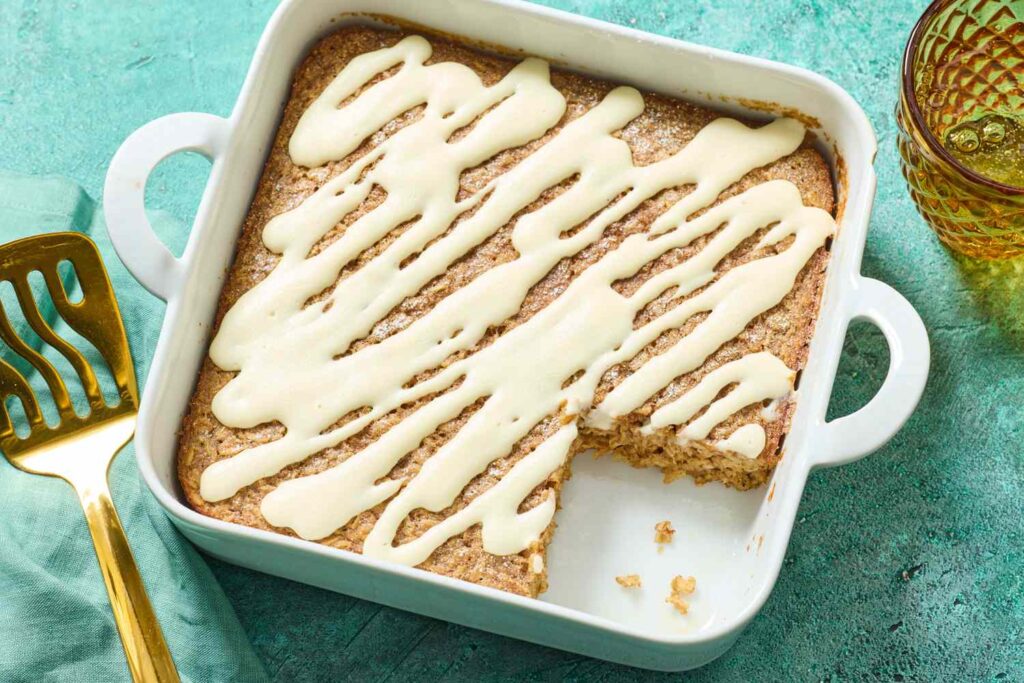 Gingerbread Baked Oats Gingerbread Baked Oats