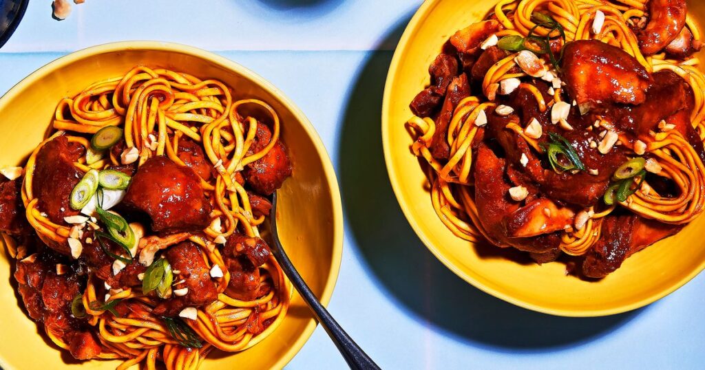 Slow cooker honey garlic chicken