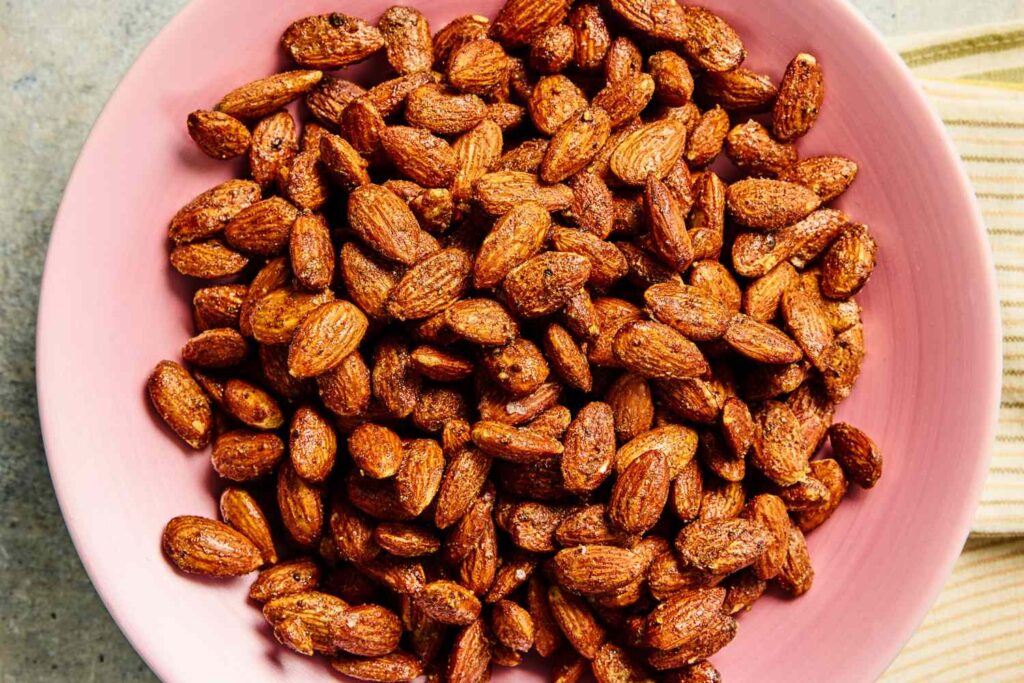 Spiced Roasted Almonds