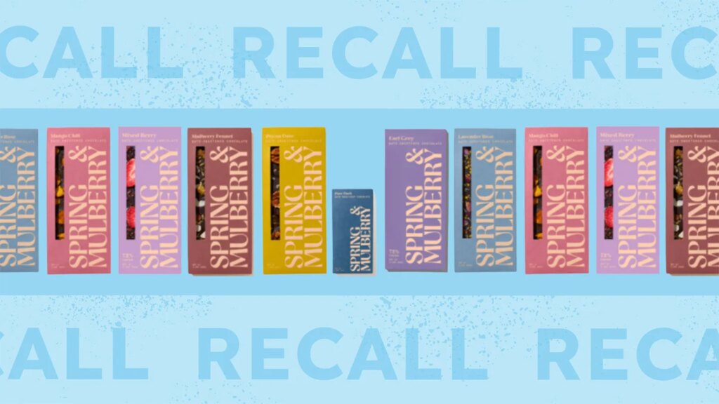 Chocolate Bars Recalled Nationwide for Salmonella Risk