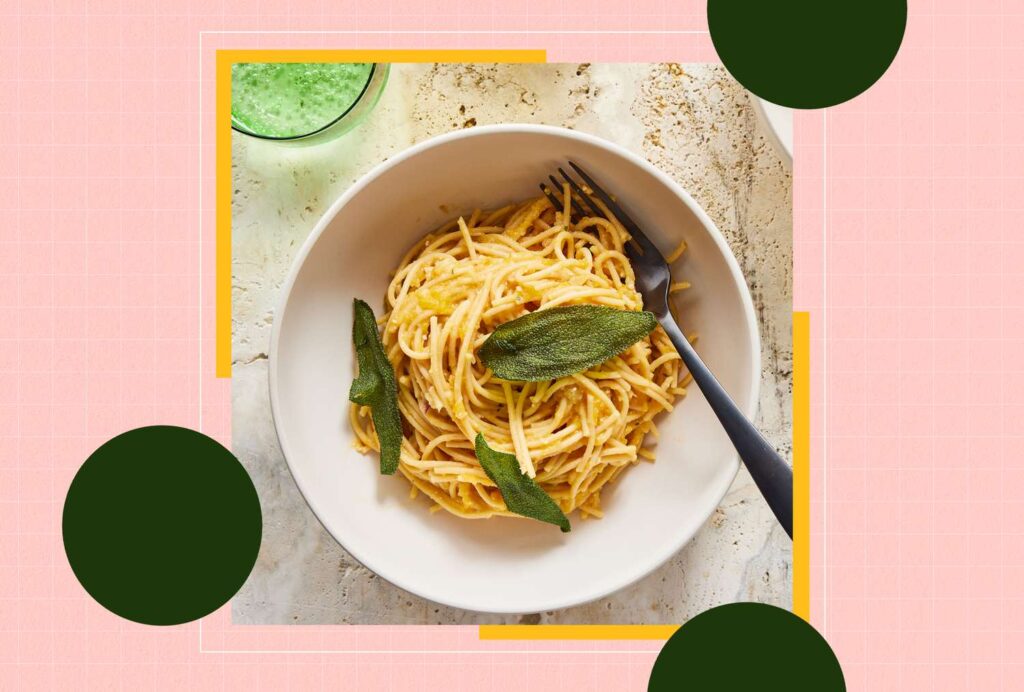 Creamy Pasta Packed with Anti-Inflammatory Ingredients