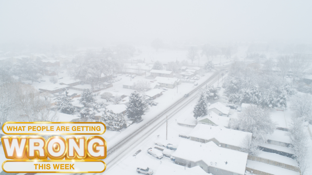 ‘It Can Be Too Cold to Snow,’ and Other Winter Myths: What People Are Getting Wrong This Week ‘It Can Be Too Cold to Snow,’ and Other Winter Myths: What People Are Getting Wrong This Week