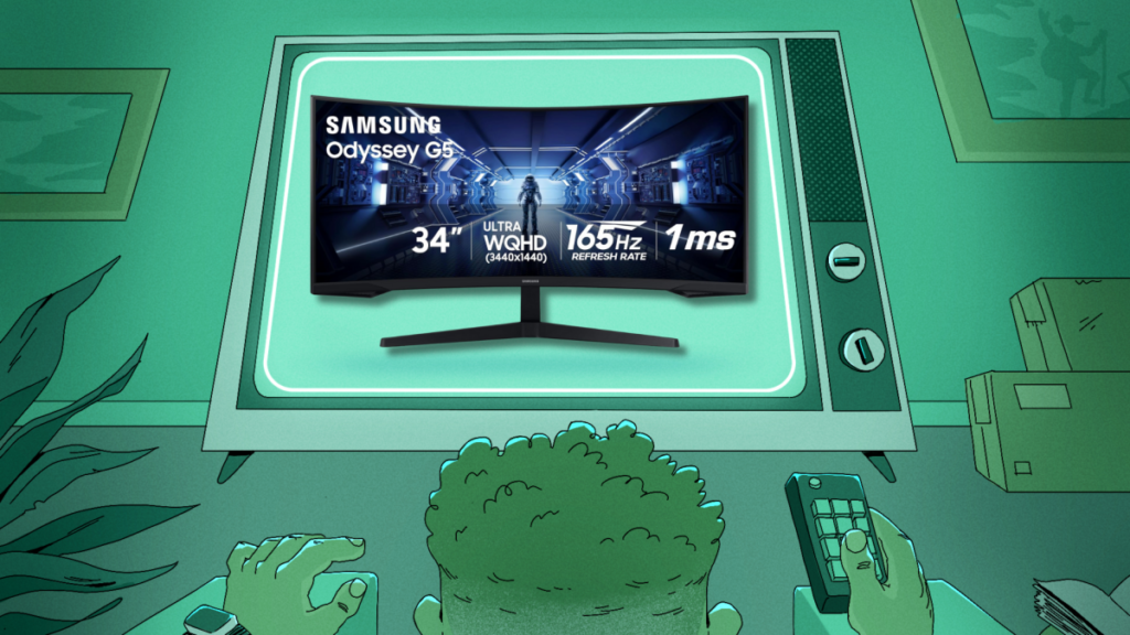 My Favorite Amazon Deal of the Day: The Samsung Odyssey G5 Gaming Monitor