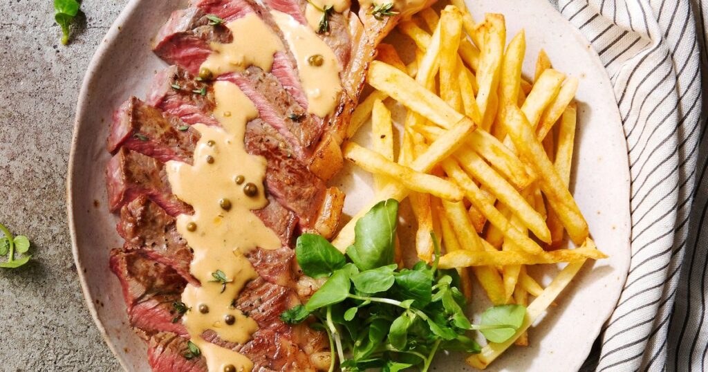 Next level steak frites recipe