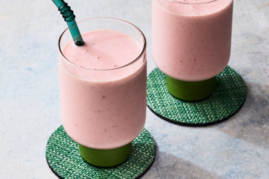 No-Added-Sugar Strawberry Protein Shake No-Added-Sugar Strawberry Protein Shake