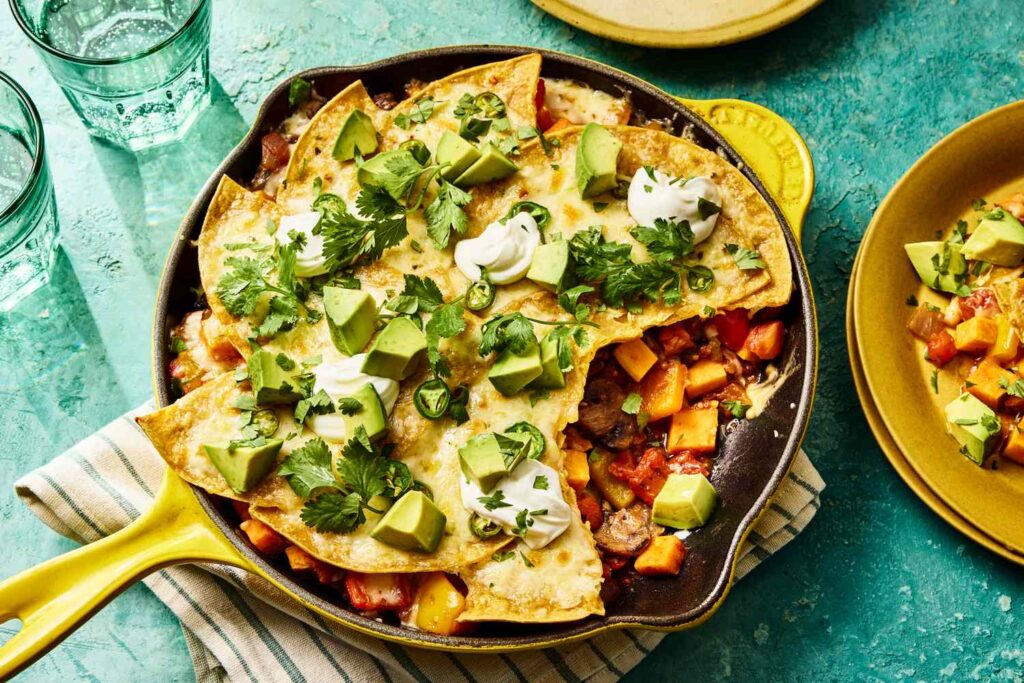 Veggie Fajita Casserole