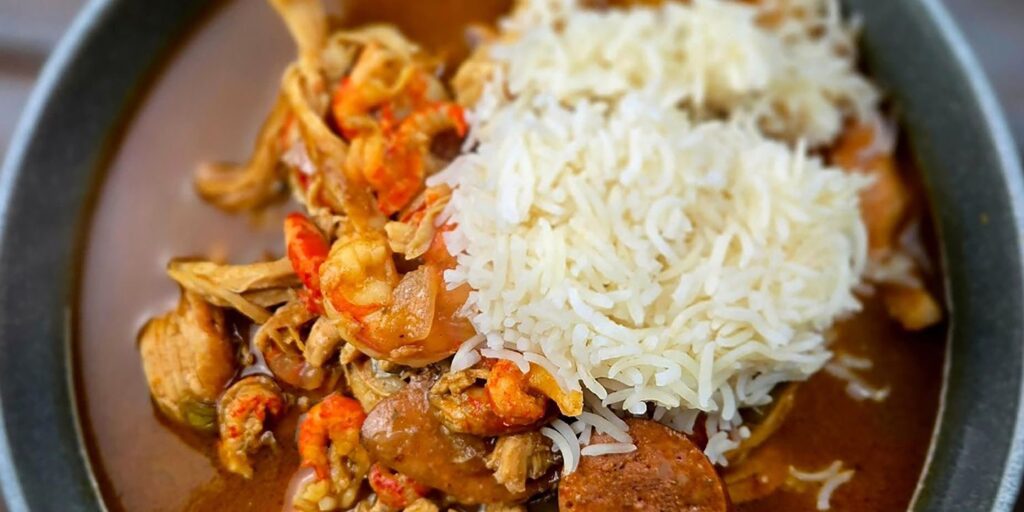 Chicken Andouille Seafood Gumbo Recipe