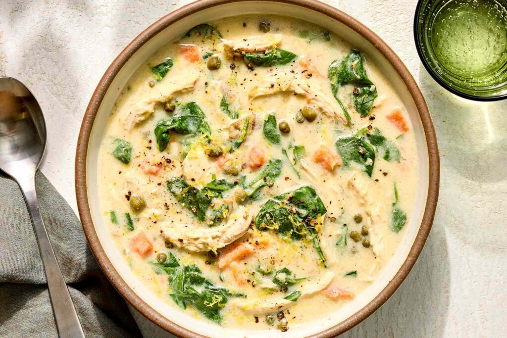 Chicken Piccata Soup