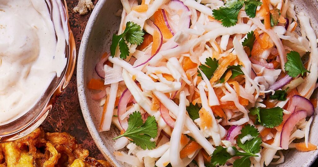 Crunchy slaw