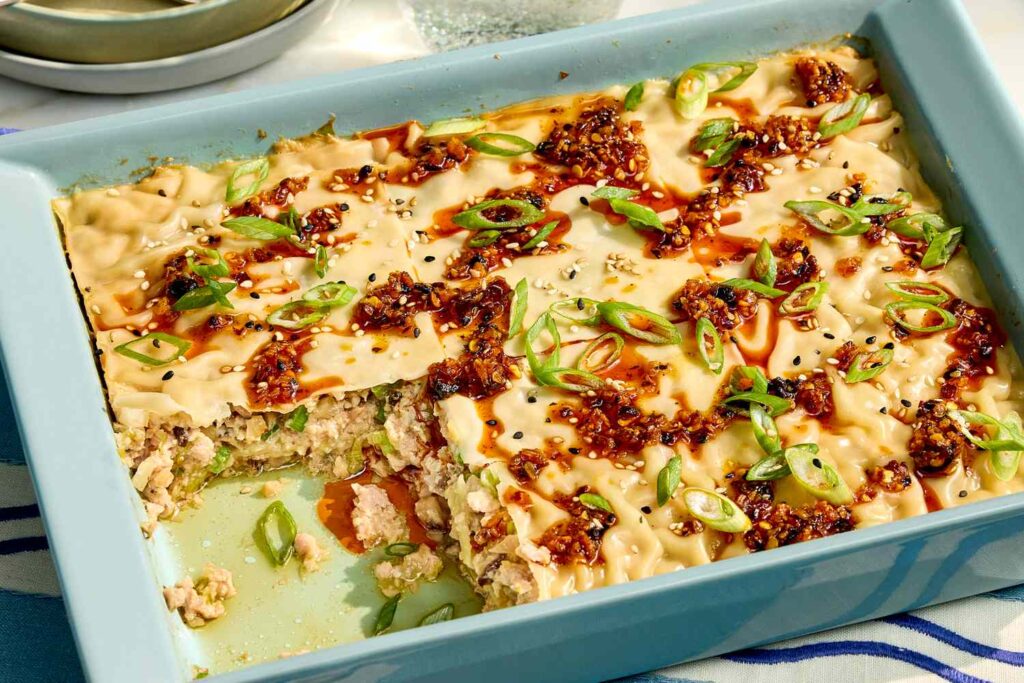 Dumpling Lasagna
