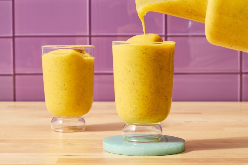 Orange-Mango Chia Seed Smoothie