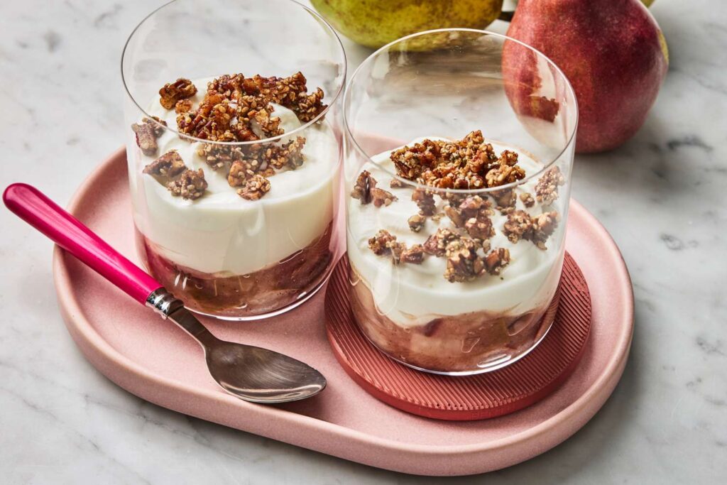 Pear Yogurt Parfait Pear Yogurt Parfait