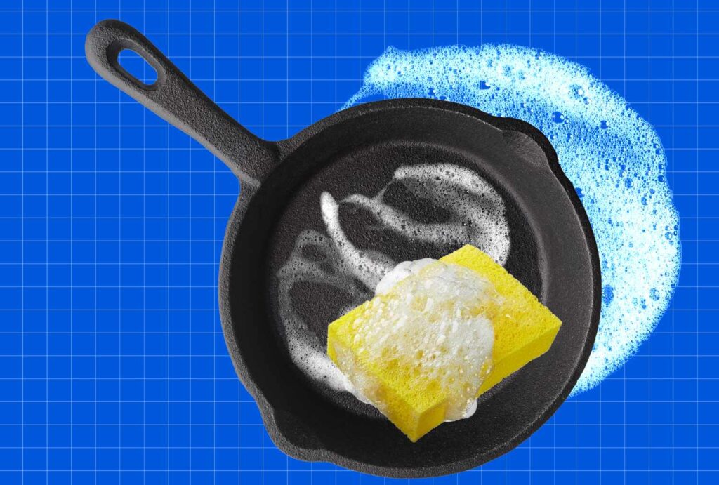 Should You Clean Your Cast-Iron Skillet with Soap?