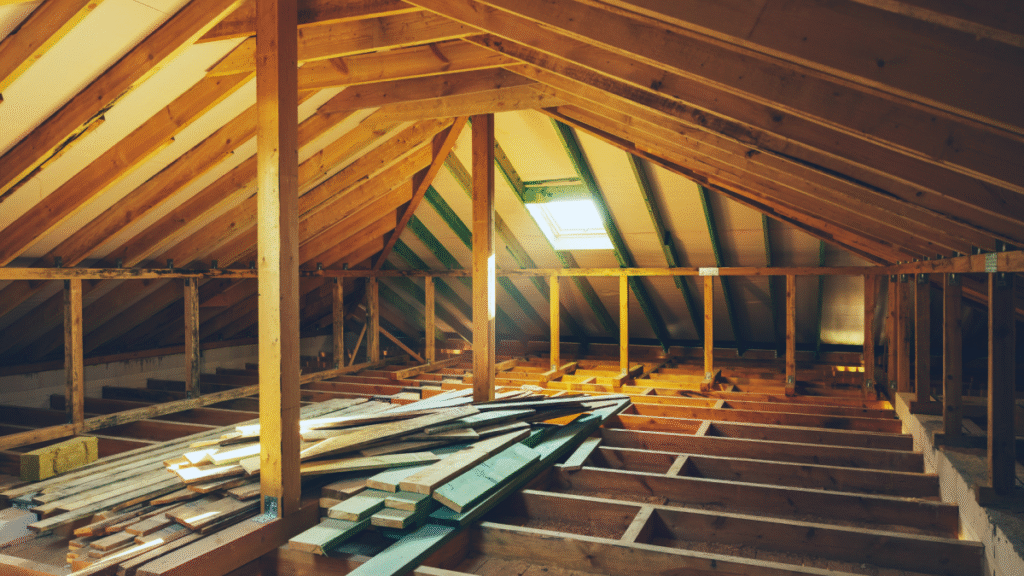 The Easiest (and Cheapest) Ways to Turn Your Attic Into Useful Storage Space