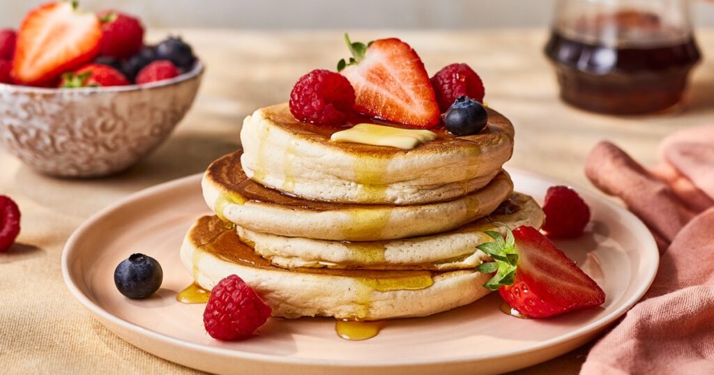 This is our all-time most popular pancake recipe ever – it might just surprise you!