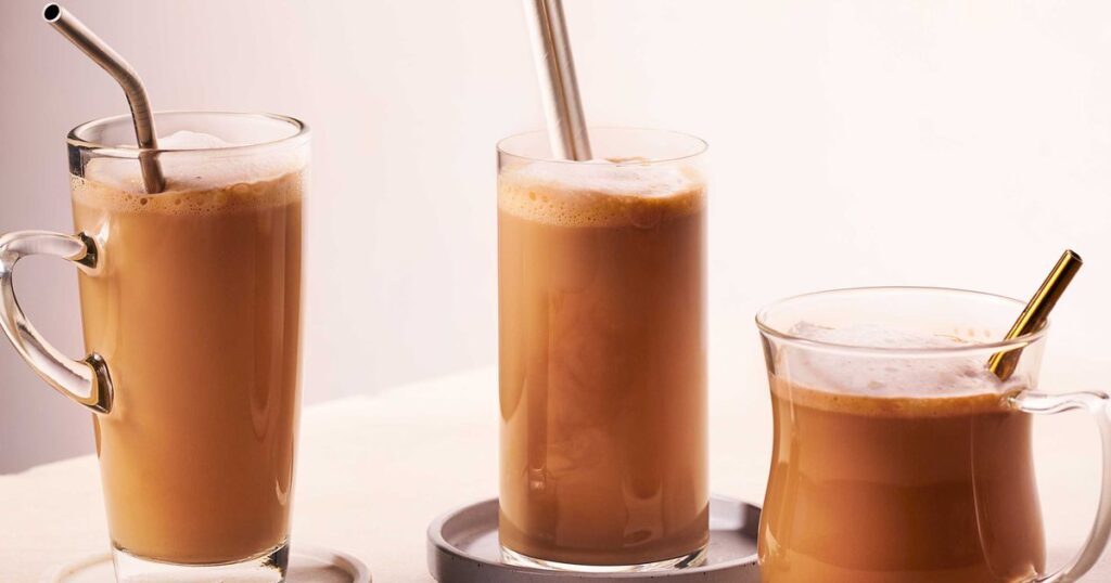 Spanish latte (café con leche)