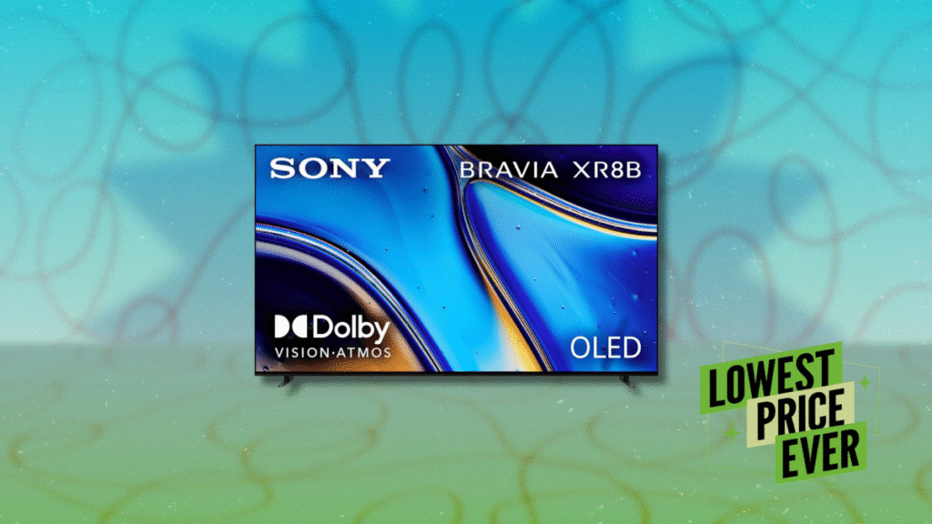 The 65-inch Sony Bravia 8 OLED TV Is 0 Off Right Now
