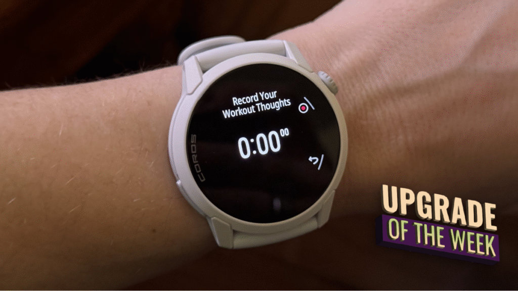 The Voice Training Log on My Coros Watch Has Changed My Workouts for the Better