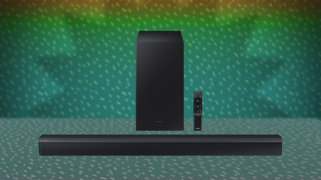 This Compact Samsung Soundbar/Subwoofer Combo Is on Sale for 0