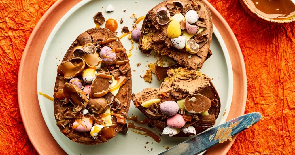 Using Up Easter Chocolate With Kids